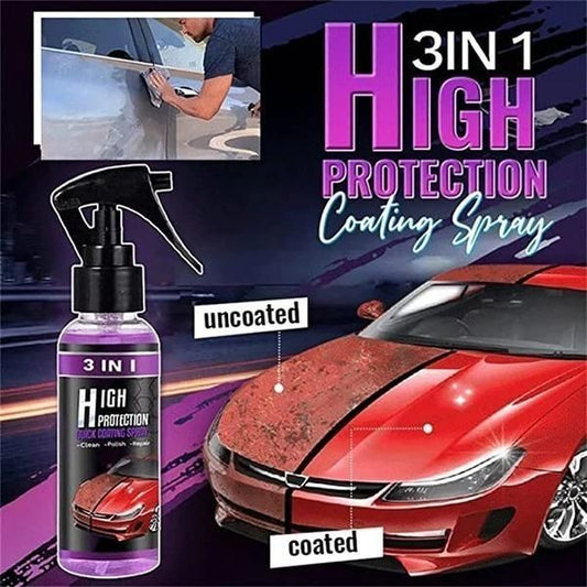 3 IN 1 High Protection Car Spray (Buy 1 Get 1 Free)